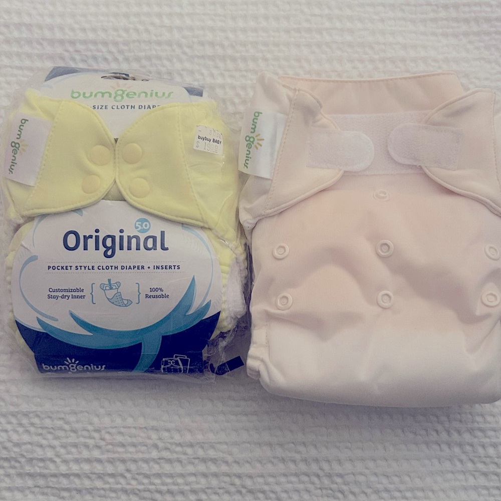 BumGenius Original Diaper Brand New - 2 Diapers